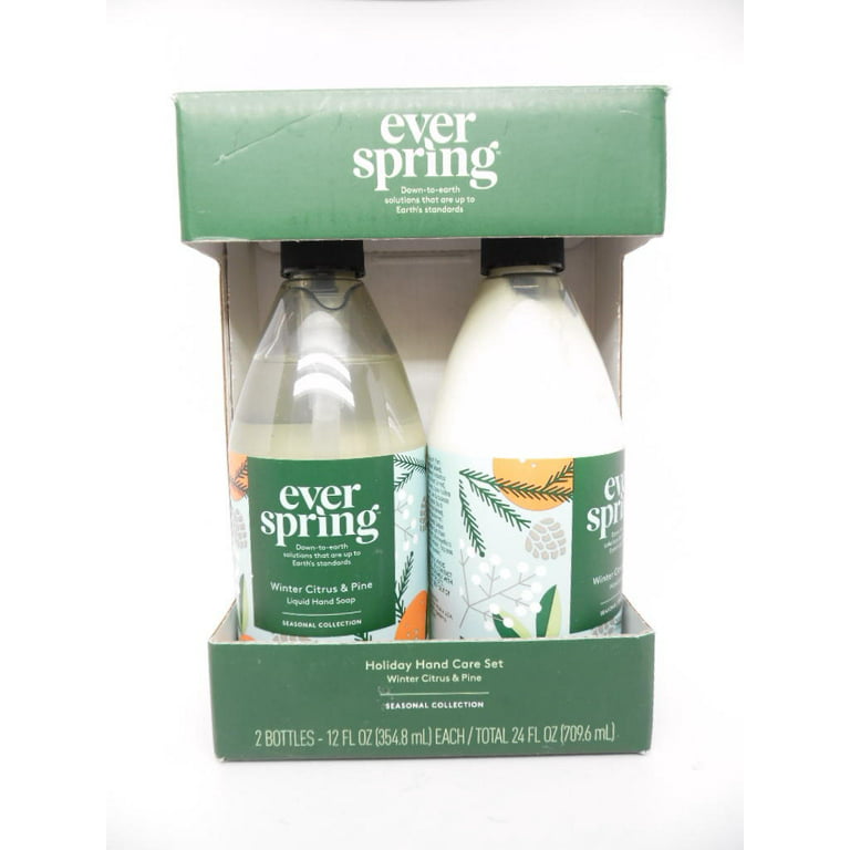 Ever Spring Holiday Hand Soap & Lotion Pack - Citrus & Pine - 24 fl. oz. 