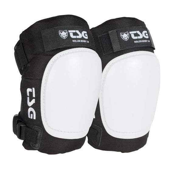 TSG Roller Derby Knee Pads 3.0 Skateboarding Roller Skating, Hardshell, Unisex