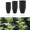thumbnail image 2 of Deago 100 Pcs Flexible Nursery Pot Flower Pots , Plastic Plant Pots Container for Indoor Outdoor Plants, Seedlings, Vegetables, Succulents and Cuttings, 2 of 9