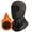 Grey, variant on Winter Balaclava Outdoor Unisex Windproof Thermal Face Mask with Temple Hole for Sunglasses Wearing