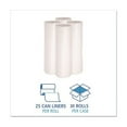 thumbnail image 4 of GENERAL SUPPLY High-Density Can Liner 30x36 20-30 gal 10 Mic Natural 25 Bag/RL 20 RL/CT 303613, 4 of 9