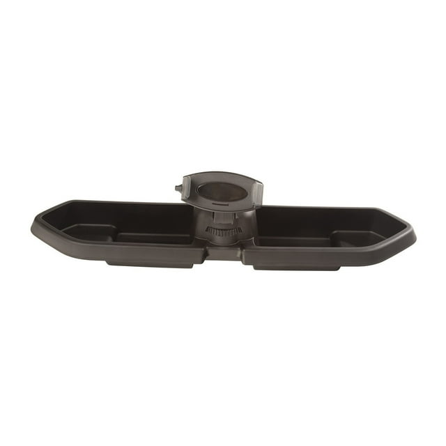 Rugged Ridge iPod/iPhone/Smartphone Mount 13551.23 iPod/iPhone/Smartphone Mount; Dashboard Mount With Swivel Ball Type Adapter/Tripod Adapter; Black; Plastic