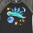 thumbnail image 4 of Inktastic Stegosaurus Space Dinosaur with Stars and Planet Boys or Girls Toddler T-Shirt, 4 of 5