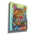 thumbnail image 2 of Epic Graffiti 'If Cats Could Talk' by Dean Russo, Giclee Canvas Wall Art, 26"x34", 2 of 2