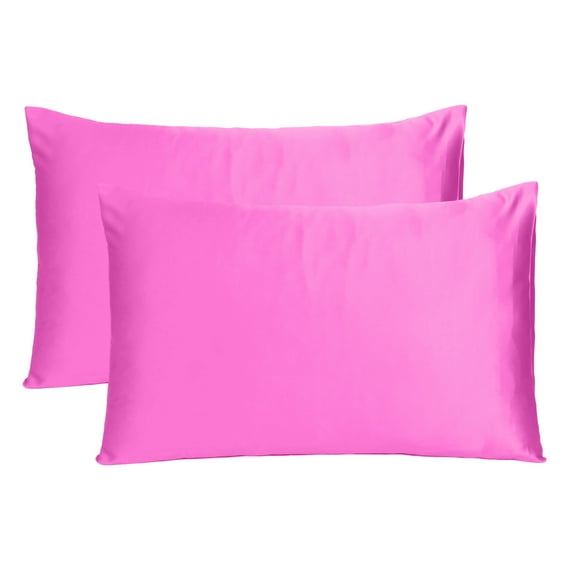 GypsieBlu 2 Pack Luxury Satin Pillowcases for Hair and Skin Standard Queen King Size Pillow Cases Covers Online