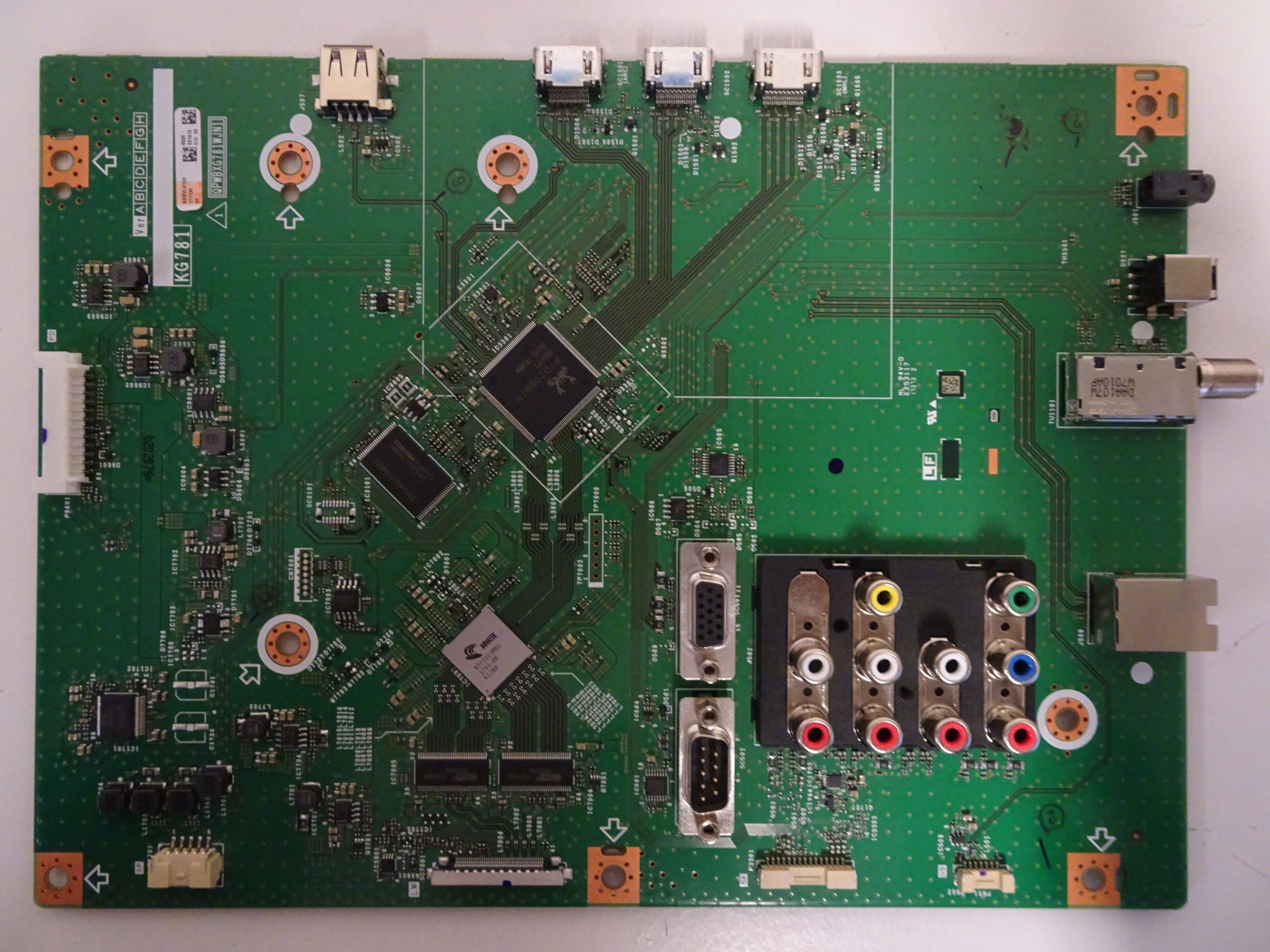 Sharp PNLE901 Main Board (A3IKVL01U0) DUNTKG781FM01
