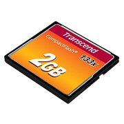 Transcend 2 GB 133x CompactFlash Memory Card TS2GCF133