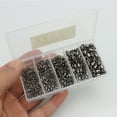 thumbnail image 2 of stanreset 251pcs Connector Rolling Swivel Bearing Connectors High Strength Ball Clips Lure Swivel Accessories Set Equipment, 2 of 8