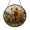 Acrylic 3.5 Inch, variant on Forest Bear Scene Stained Glass Window Hanging – Nature Art