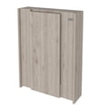 thumbnail image 1 of FM FURNITURE Dalton 7-Shelf Modern Engineered Wood Foldable Table in Light Gray, 1 of 8