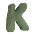 thumbnail image 2 of Mouliraty 26 Letter Pillows Cute Soft Letter Decorative Pillows English Alphabet Throw Pillows Cushion For Living Room Sofa Couch Bed Car Decoration, 2 of 9