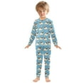 thumbnail image 3 of joogoo Cartoon Bulldog 2 Piece Long Sleeve Tee and Pants Cotton Pajama Set 3T, 3 of 7