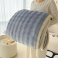 thumbnail image 6 of LSLJS Blanket & Throw Blanket - Thickened & Soft Warm for Couch Sofa Nap Bed Living Room Home 59x40", 6 of 6