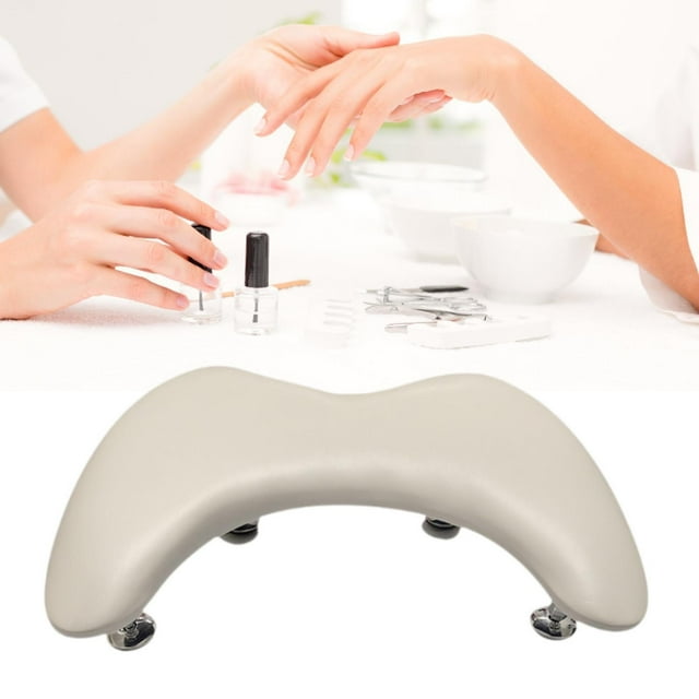 Reposabrazos en Forma de U Yinane Soporte Desmontable para Manicura Color Café con Leche