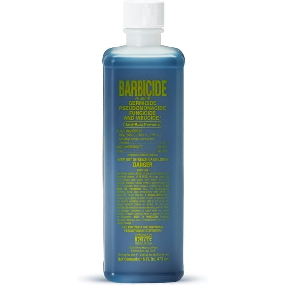 Barbicide King Research Disinfectant Pint, 16 Oz