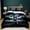 Color2, variant on 3 Pieces Bat-man Duvet Cover Bedding Set Soft Breathable Comforter Set Lightweight Quilt Cover with Pillow Sham