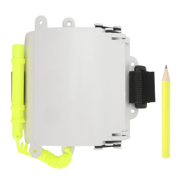 Octpeak Écriture de Poignet de Plongée Ardoise Réglable sous-Marine avec Accessoire de Plongée, Accessoire de Plongée, Écriture de Plongée Ardoise