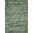 thumbnail image 6 of BERTHMEER 6'x9' Large Area Rugs for Living Room Bedroom Vintage Green Carpets for Kitchen Dining Room Farmhouse Office Washable Non-slip Indoor Traditional Distressed Rugs, 6 of 8