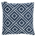 thumbnail image 2 of SAFAVIEH Triska Diamond Pillow, 18" x 18", Navy, 2 of 5