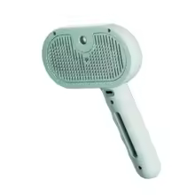 Blue, variant on Cat Steam Brush for Shedding 4 in 1 Orange Pet Grooming Brush with Spray,Hair Removal,Massage & Cleaning Anti-Static Defur Comb for Long & Short Haired Cats and Dogs