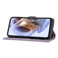 thumbnail image 2 of Feishell Moto G31 Case, Moto G41 Case with Credit Cards Holder, Wallet Magnetic Crossbody Shoulder Strap Flip Stand Purse Premium PU Leather Cover for Motorola Moto G31/G41, Lightpurple, 2 of 9