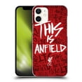 thumbnail image 1 of Head Case Designs Officially Licensed Liverpool Football Club This Is Anfield Red 5 Hard Back Case Compatible with Apple iPhone 12 Mini, 1 of 7