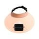 thumbnail image 2 of Sombrero con visera y , sombrero para con parte superior vacía, gorra de playa ajustable de moda para mujer Rosa, 2 of 8