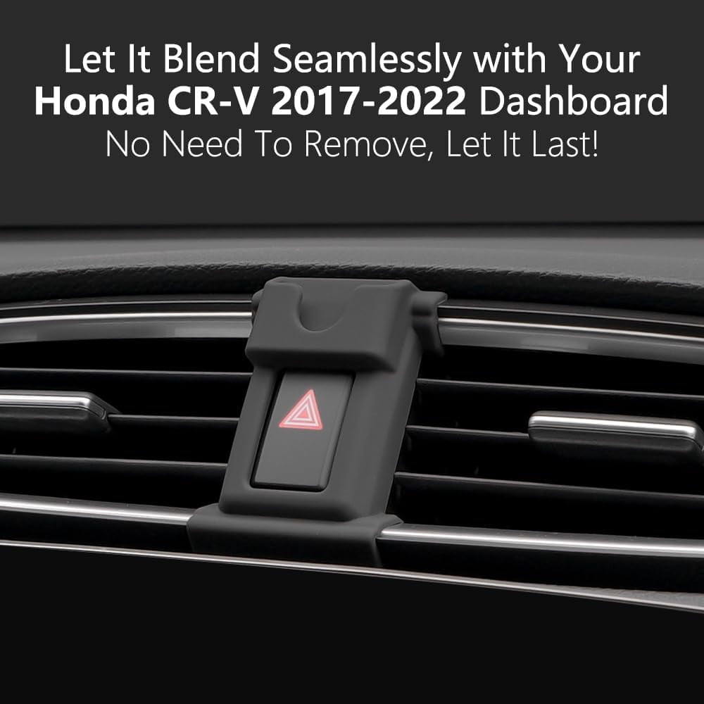 MJMJ Car Phone Holder Fit for Honda CR-V CRV 2017-2022 Accessories Rotatable Custom Fit for Magsafe Cell Phone Holder Mount [20 Strong Magnets][Hands Free]