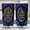 Blue, variant on Scripture Tumbler 20oz Inspirational Bible Verse Jeremiah 20:11 Coffee Tea Cup with Lid The Lord Is With Me Black Gold Style
