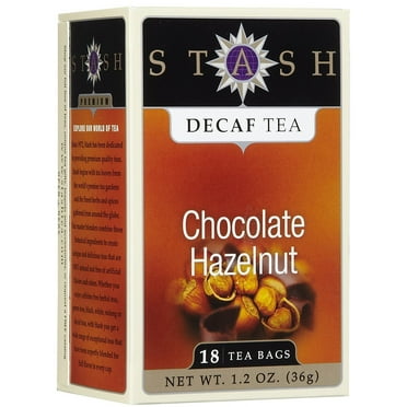 Stash Tea Decaf Chocolate Hazelnut Tea - 18 ct