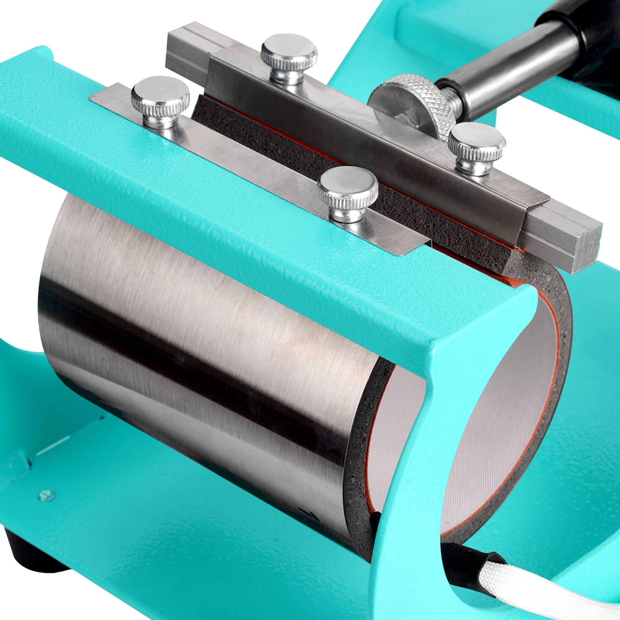 Swing Design 4-in-1 Mug, Cup, & Bottle Heat Press - Turquoise