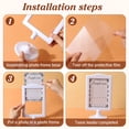 thumbnail image 3 of GAXIRE 4Pcs Tablephoto Frame with Double Sided Display for Home and Office in Simple Nordic Style, 3 of 6