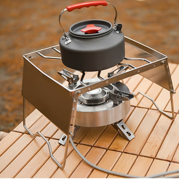Rkstn Camping Oven Folding Portable Barbecue Charcoal Gril Barbecue Desk Tabletop Outdoor Stainless Steel Smoker Bbq for Outdoor Cooking Camping Picnics Beach