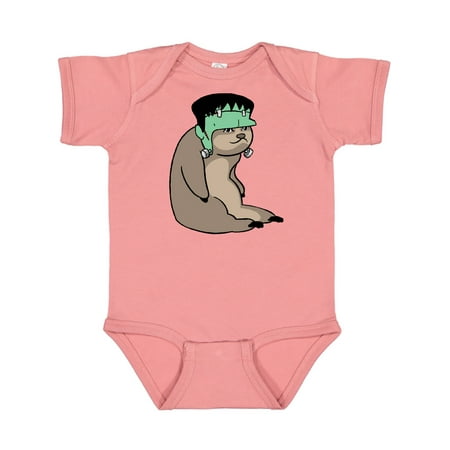 

Inktastic Halloween Sloth Frankenstein Gift Baby Boy or Baby Girl Bodysuit