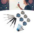 thumbnail image 1 of Set, Darts Metal Tip Set Knurled Fluted Body Portable  for Game, 1 of 8