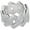 White Gold, variant on 14K Gold Diamond Densely Set Moissanite Ring, Hip-Hop Style Men's Ring, A Bold Statement for Fashion-Conscious Gents,Dad Gifts