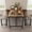 Rustic Brown, variant on 2025 New 3 Piece Kitchen Table Set,4 Person Dining Table Set with Bench,Space Saving,Easy to Install,Suitable for Dining Room,Living Room,Studio, Outdoor