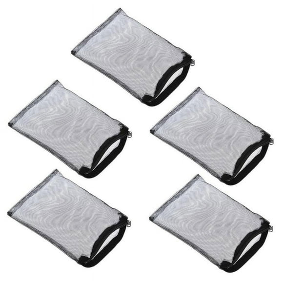 Small Aquarium Filter Bags, High-Flow Mesh Bags Reusable Fish Tank Charcoal Filter Bag for Activated Carbon Biospheres Ceramic