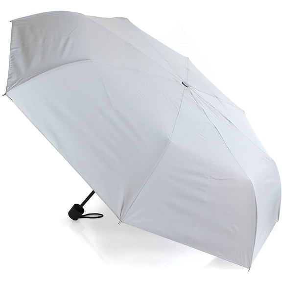 SUCK UK LTD Unisex Adult Fashion Umbrella - Ultra Reflective Safety - Compact Folding Travel