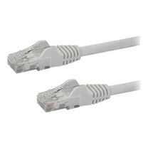 StarTech 20ft CAT6 Ethernet Cable - White CAT 6 Gigabit Ethernet Wire -250Mhz 100W PoE RJ45 UTP Network Patch Cord Snagless with Strain Relief (N6PATCH20WH)