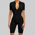 thumbnail image 4 of Combinaison d'Entraînement Sans Couture pour Femmes Combinaison Confortable Extensible pour Entraînement Physique et Tenue Décontractée, 4 of 7