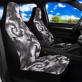 thumbnail image 2 of Uorisanigo Grey Tie Dye Car Seat Covers Front Seats Breathable Front Seat Cover Waterproof Protection Interior Accessories Suitable for Cars, SUV and Trucks, 2 of 7