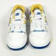 thumbnail image 2 of New Balance 550 Sneakers White Yellow Blue Men’s Size 5 Casual Athletic Shoes, 2 of 6