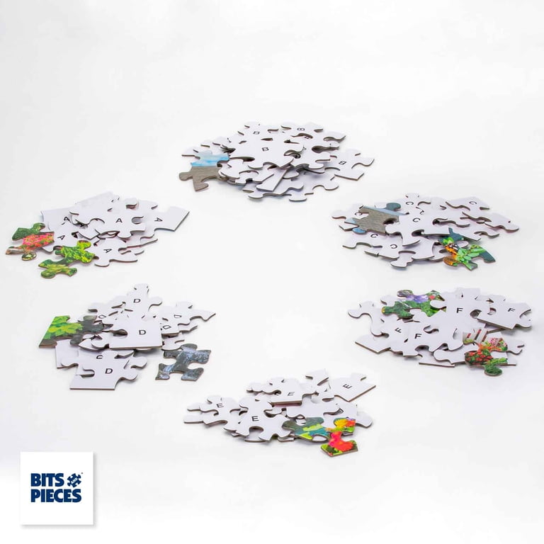Bits and Pieces Set of Three 100 Piece Christmas Jigsaw Puzzles