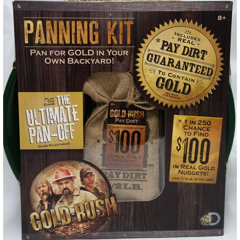 Gold Rush Paydirt Panning Kit