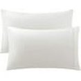 thumbnail image 1 of Fundas de almohada Protectores de almohadas Ama de casa Algodón egipcio 250 hilos Juego de 2, Lila Queen 20x30 pulgadas, 1 of 4