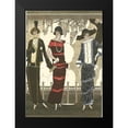 thumbnail image 2 of Vision Studio 11x14 Black Modern Framed Museum Art Print Titled - Art Deco Elegance II, 2 of 5