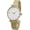 Gold, variant on Blekon Collection Women's 30mm Case Vibrant Colored Dial Rough Design Cuff Bangle Watch