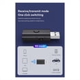 thumbnail image 4 of Receptor Transmisor Bluetooth 5.3, Adaptador Bluetooth USB, Transmisor de Audio Inalámbrico para de Sonido de TV, Hogar/Coche, 4 of 5