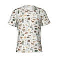 thumbnail image 3 of Naloa Outdoor Living Men's T-Shirt Sport T-shirt Men's Basic Tee Casual Men's Shirt, Round Neck, Short Sleeves - Large, 3 of 5